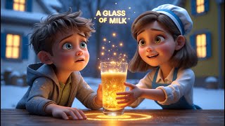 A Glass of Milk Story in English | Best Moral Stories for Kids | Acts of Kindness Story