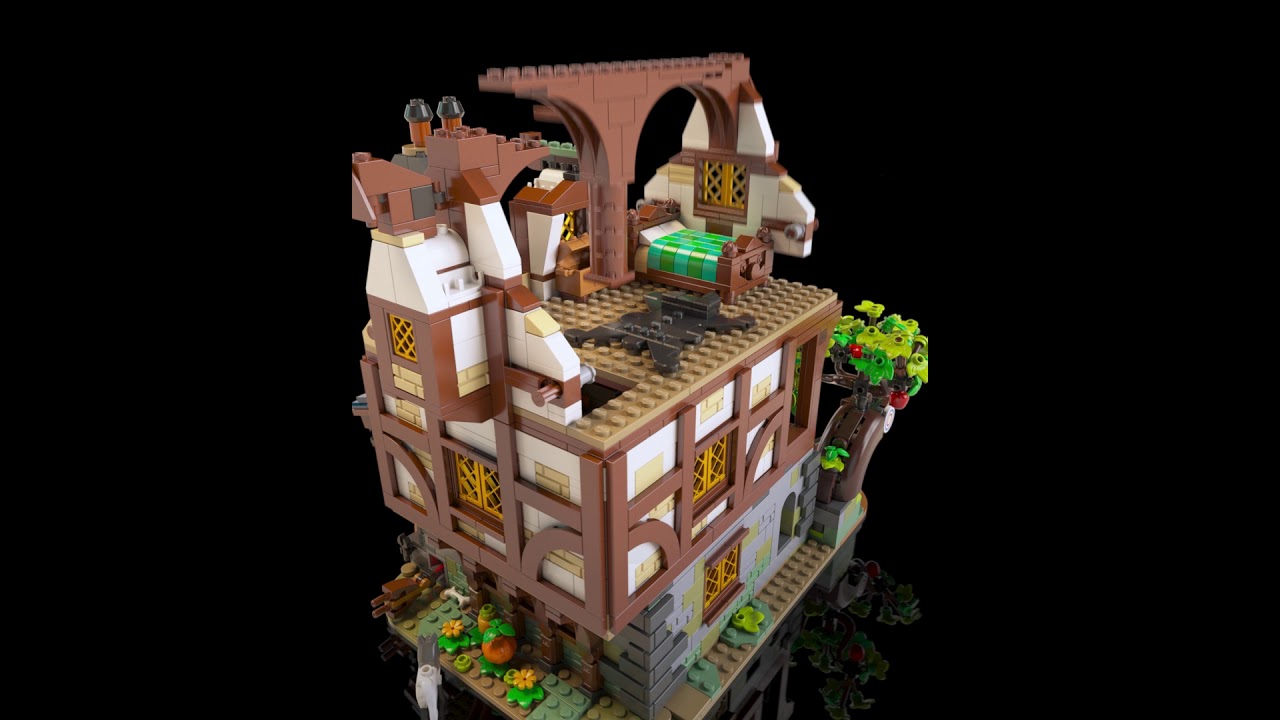 LEGO 21325 Medieval Blacksmith, building with floors and many - Main Image