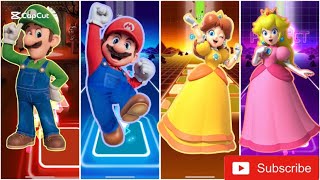 Tiles hop game SUPER MARIO BROS gameplay, music game, ball game, gaming, hop game, video 🎮 screenshot 5