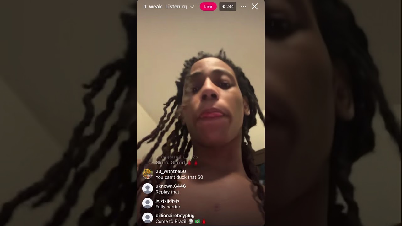 Lil Speedy in the studio 