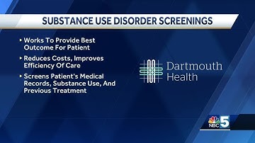 Dartmouth develops substance use screening algorithm