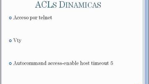 ACL Dinamicas