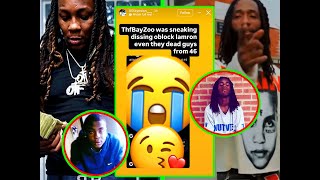 051 Drilla Expose Audio Of THF Bayzoo Sneak Dissin BDs & OBlock  In Leaked DMs