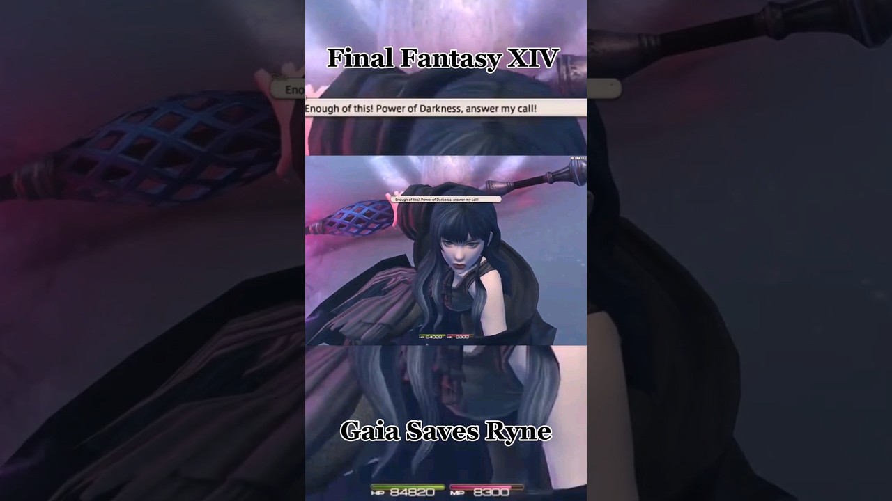 Final Fantasy XIV Gaia Saves Ryne 