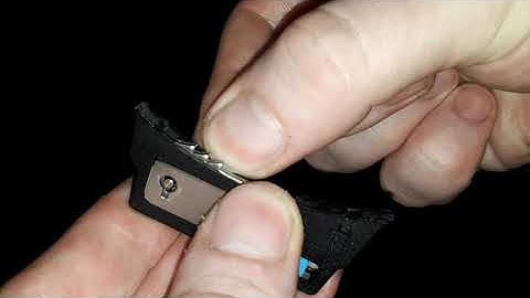 How to disassemble ASP handcuffs - Remove lock for cleaning, maintenance or replacement