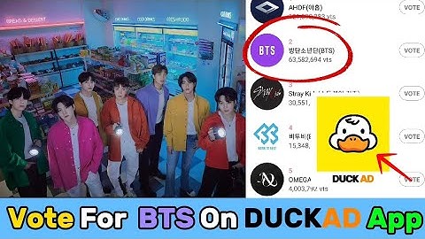 How to Vote for BTS on (DUCKAD) App || Full voting process || #BTS #ARMY #Vote #BtsArmy #OT7 #BTSOT7