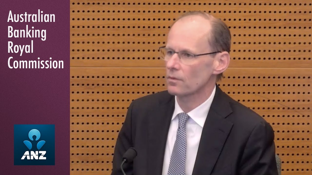 The CEO of ANZ testifies at the Banking Royal Commission