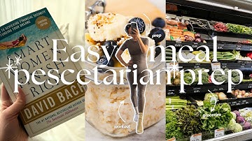 *Pescatarian* Meal Prep + 75 Hard Challenge | Healthy Eating & Fitness