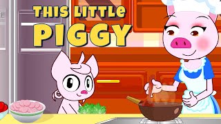 This Little Piggy Song | Piggy Went To Market | Nursery Rhymes
