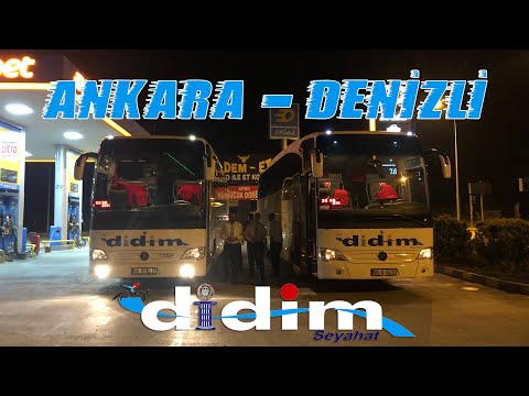 Afyon İstiklal Tesisleri / Didim Seyahat / Ankara - Denizli Otobüs Yolculuğu