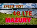 LTE SPEED TEST 4G - Orange vs Play - MAZURY (Gizycko, Niegocin, Kisajno)