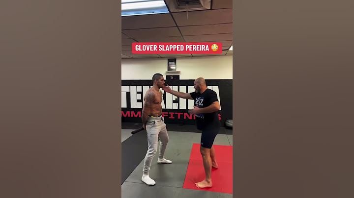 Glover’s got a power slap 😳 (via alexpoatanpereira/IG)