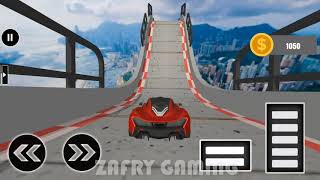 GT Mega Ramp Stunts Free | Awesome Red Car Racing  | Android Games screenshot 4