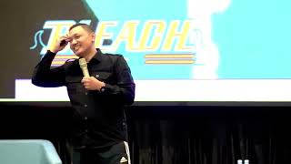 ARIF RH SAAT MEMBAWAKAN MATERI TRAINING UNLOCKING INNER PEACE