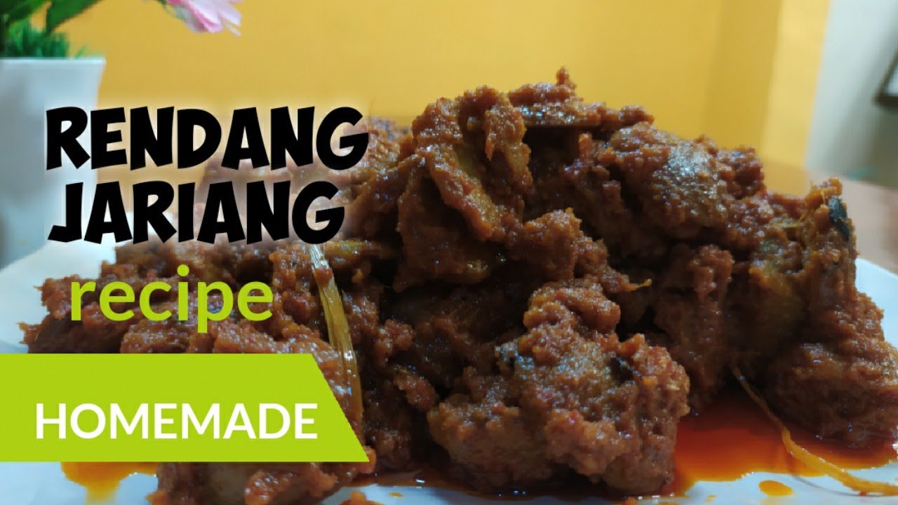Recipe Rendang jengkol 