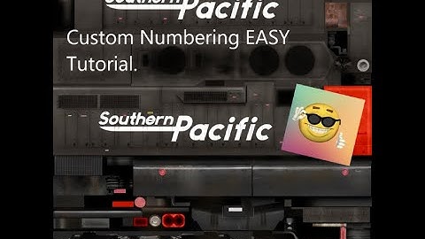 Open Rails Tutorial: How to number locomitves (EASY IN DEPTH TUTORIAL)