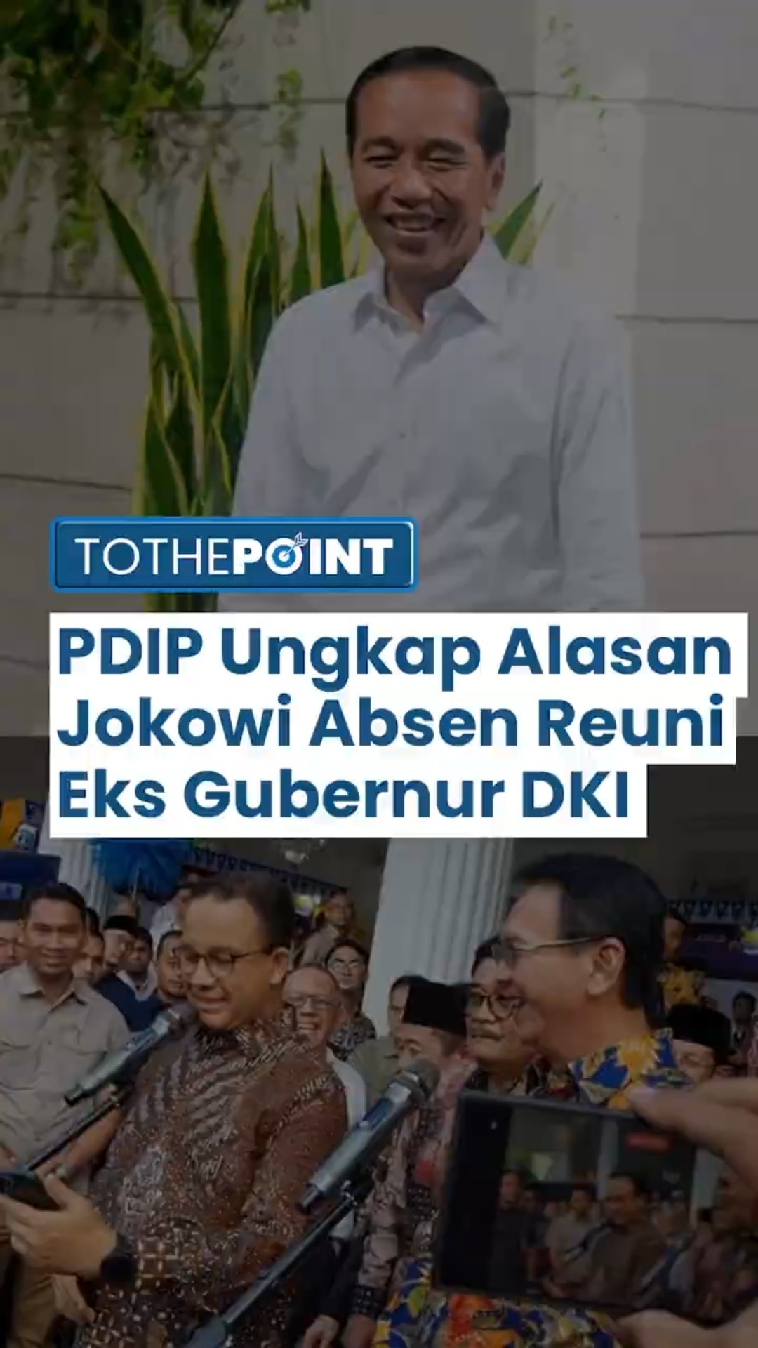 PDIP Soroti Jokowi Absen Reuni Eks Gubernur Jakarta, Jubir Romli: 'Mulyono' Takut Ketemu Anies-Ahok