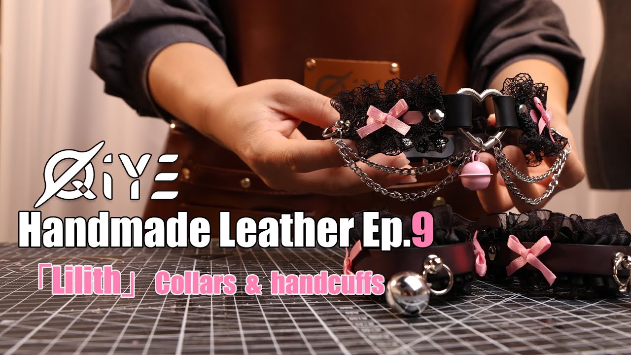 DIY Cute or Kinky? Handmade Lace Leather Choker | Soft BDSM Aesthetic