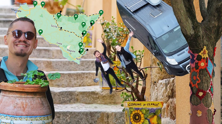 En vecka på Sicilien - Vanlife i Italien