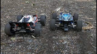 MJX x MEW4 comparison. What do those buggies have in common? M162 & hyper go 16207 -great budget RCs