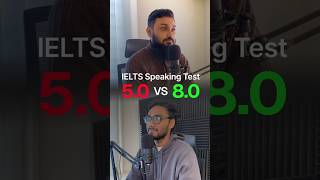 IELTS Band 5 vs 8 Speaking 🔥 | Real Student | OneIELTS #shorts #ielts #speakingenglish