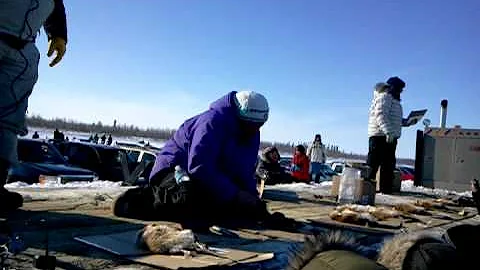 Barbara Archie muskrat demo 2011