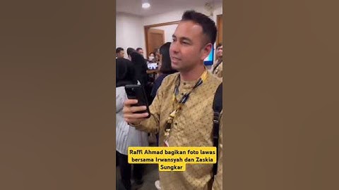 Raffi Ahmad bagikan foto lawas bersama Irwansyah dan Zaskia Sungkar #videoshorts #entertainment