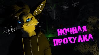 Ночная прогулка в VRChat