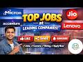 Micron, Jio, Accenture, Lenovo, Cornerstone Opportunities 🚀| Grad2Corporate | Freshers Eligible 🌟