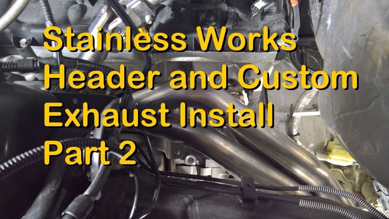 2018 Whipple F150 Long Tube Headers and Custom Active Exhaust Install
