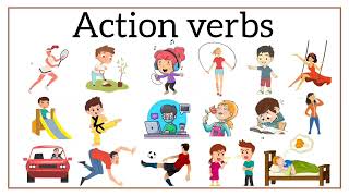 Action verbs in English | English practice
