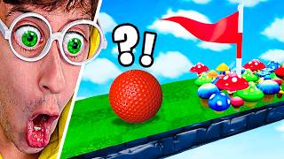 NO ENTIENDO NADA ⛔ HOYO TROLL vs HERMANO 😂⛳! (Golf it con Setas) - TEKENDO