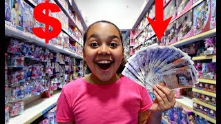 TIANA SPENDS £200 In 10 MINUTES! Toy Hunt Shopping Challenge