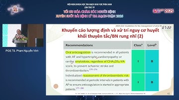 Phiên 4 - Hội trường A - Hội nghị khoa học Tim mạch SVCC 19TH 2025