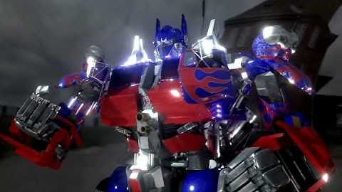 3D TRANSFORMERS The Return of live action optimus prime!