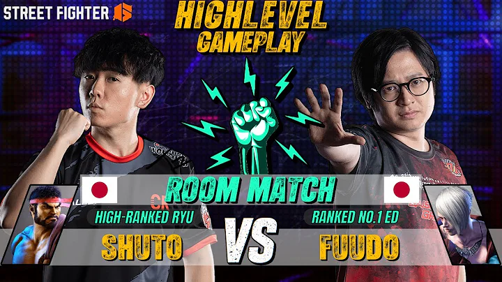 Street Fighter 6 ▰ SHUTO (RYU) vs FUUDO (ED) ▰ High-Level SF6 Gameplay!
