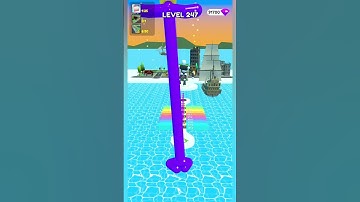 Tall Man  Run Level 247 #shorts #tallmanrun #gaming #gameplay #gamingwithrabia #level247