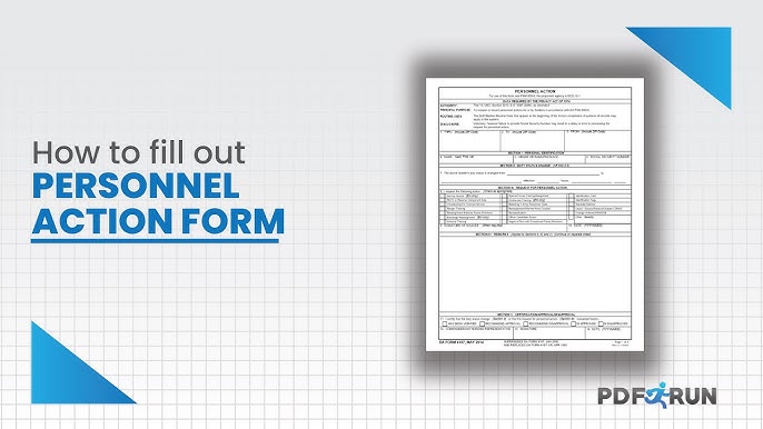 How to Fill Out DA 4187 or Personal Action Form | PDFRun - YouTube how-to-fill-out-da-4187-or-personal-action-form-pdfrun-youtube