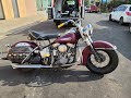 Hunting Harley's, 1949 Hydra Glide Panhead original paint