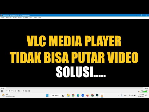 Video: Mengapa video mp4 tidak diputar di VLC?