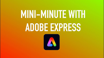 Mini-Minute with Adobe Express: Customize Color Palettes