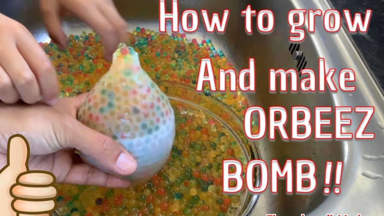 how To Grow Orbeez & make BOMB!!!Step By Step With Time Lapse YouTube