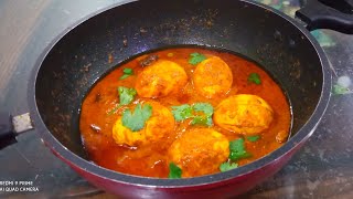 EGG CURRY recipe| restaurant style taste| Easy and healthy