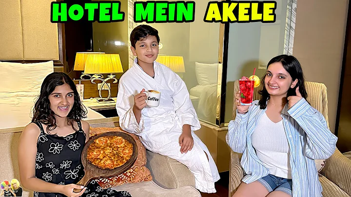 HOTEL MEIN AKELE | Masti with Cousin & Bua | Aayu and Pihu Show