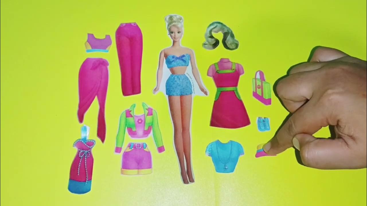 (Main) Barbie Kertas Paperdoll YouTube