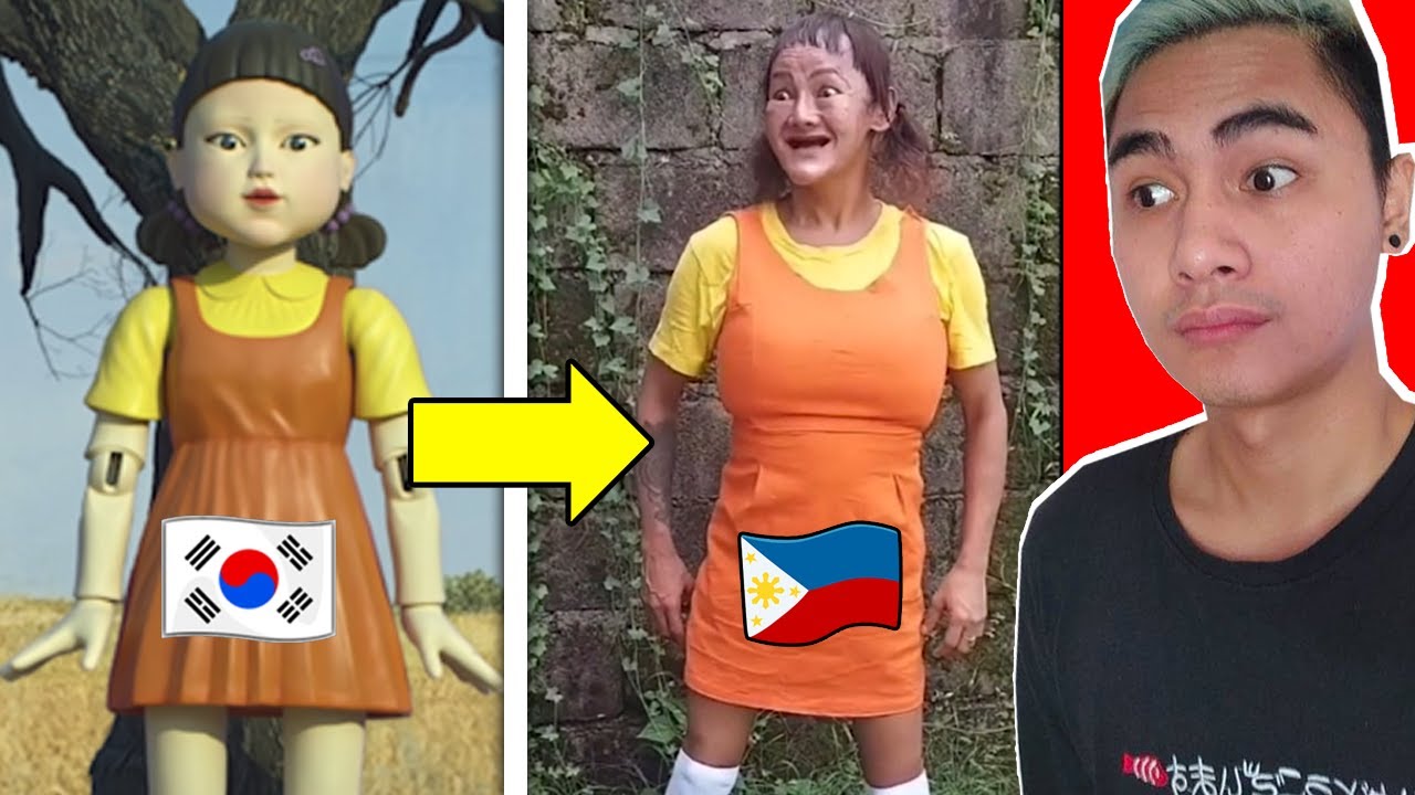 Bawal Kang Tumawa Challenge PERO HALOS SQUID GAMES.