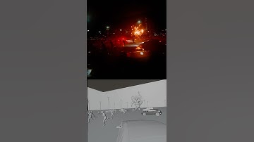 Devil on earth - Viewport vs Final render #blender #embergen #cgi