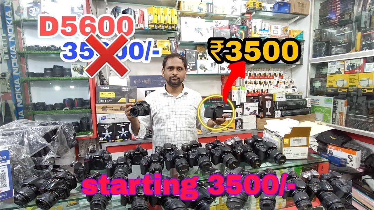 sony ₹3500/ dslr starting 2nd hand dslr camera in kolkata canon