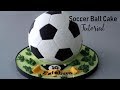 Soccer Ball Cake Tutorial (Football Cake)