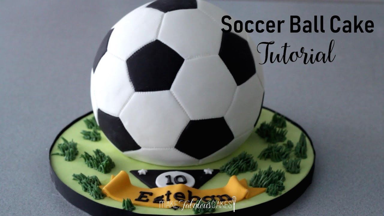 How To Make A Football Cake - Ducks 'n a Row